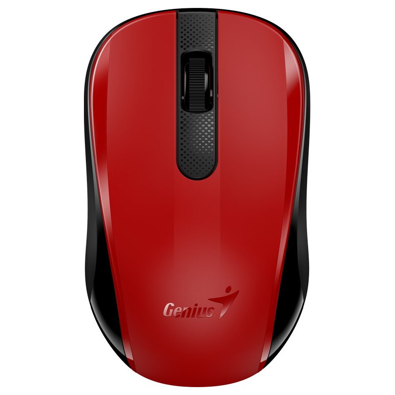 Genius NX-8008s/Kancelárska/Optická/1 200 DPI/Bezdrôtová USB/Červená