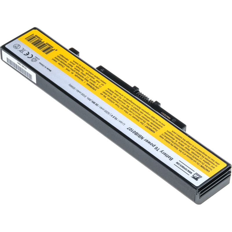 Batérie T6 Power Lenovo IdeaPad B480, B580, G480, B590, Z480, V480, Edge E530, 5200mAh, 56Wh, 6cell