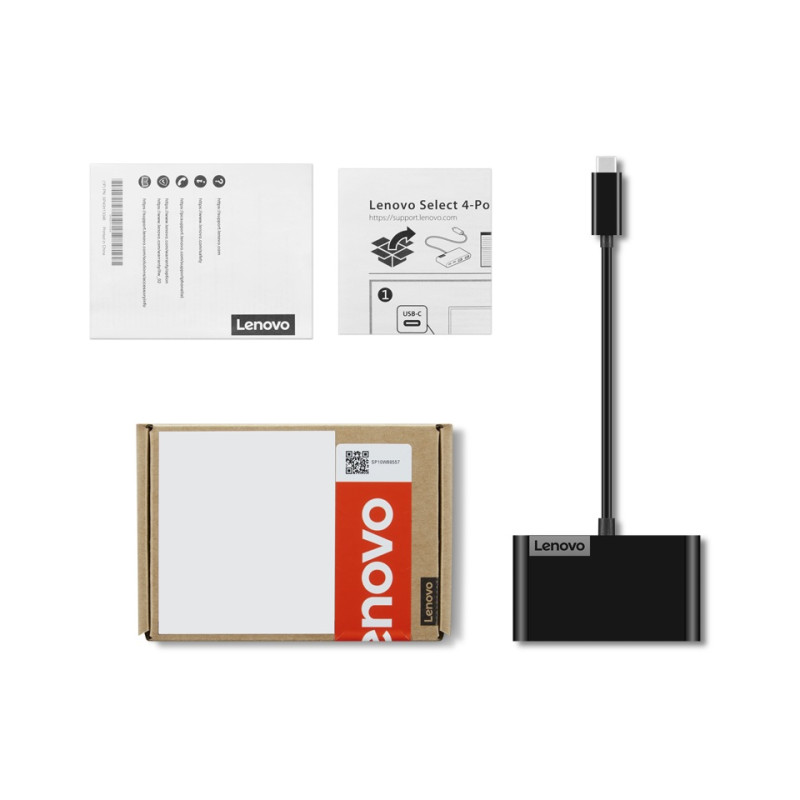 Lenovo Select 4-Port USB-C Hub