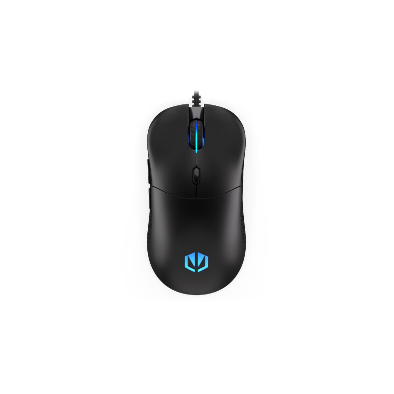 Endorfy Gem Plus/Herná/Optická/Pre pravákov/19 000 DPI/Drôtové USB-A/Čierna