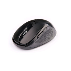 C-TECH Myš WLM-02/Ergonomická/Optická/Pre pravákov/1 600 DPI/Bezdrôtová USB/Čierna