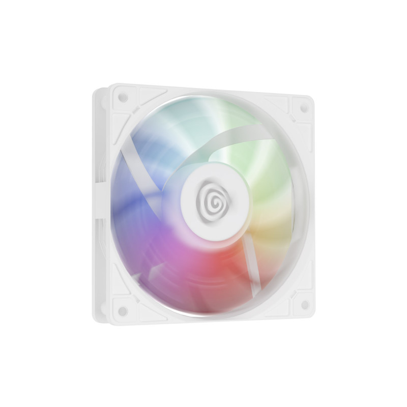 Ventilátor Genesis OXAL 120 ARGB, 3-Pack, Biely