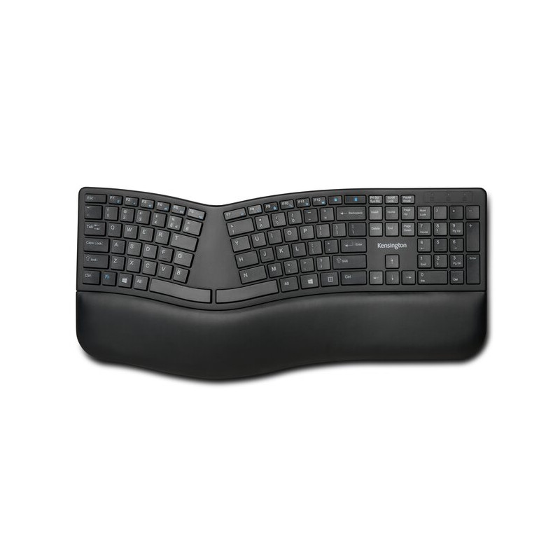 Kensington Pro Fit Ergo/Bezdrôtová USB + Bluetooth/UK layout/Čierna