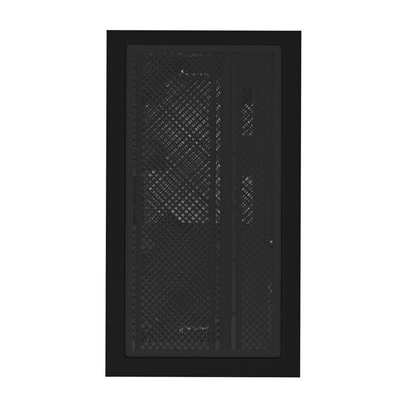 GIGABYTE C201 PANORAMIC/Midi Tower/Transpar./Čierna