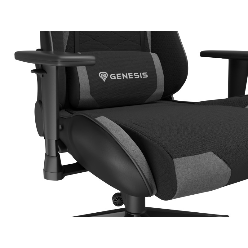 Herné kreslo Genesis NITRO 440 G2, černo-šedá tkanina