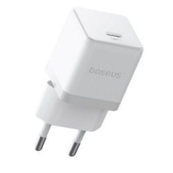 NONAME - Baseus Rýchlonabíjačka do siete Palm 30W USB-C PD QC 3.0 biela