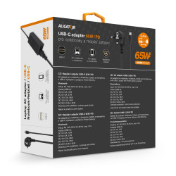 Aligator Power Delivery 65W USB-C adaptér