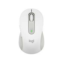 LOGITECH Signature M650/Kancelárska/Laserová/Pre pravákov/4 000 DPI/USB+BT/Biela