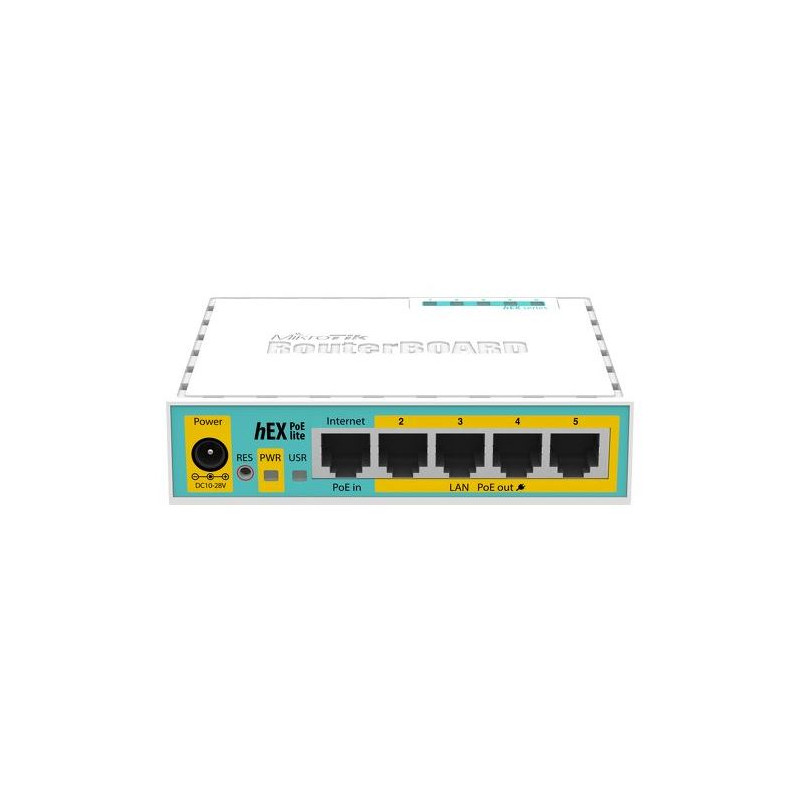 Mikrotik RB750UPr2 650MHz, 64MBRAM, 5x LAN, hEX