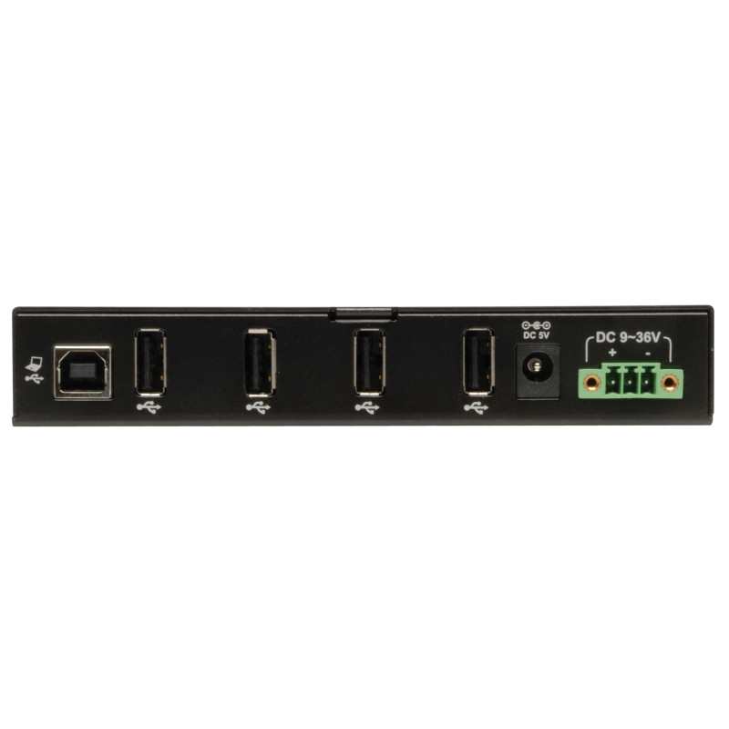 EATON - Rozbočovač 4x USB 2, priemyselný, odolnosť ESD 15kV, kovové Puzdro, možnosť montáže
