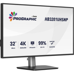 iiyama ProGraphic/HB3201UHSNP-B1/31,5''/IPS/4K UHD/60Hz/4ms/Čierna/3R