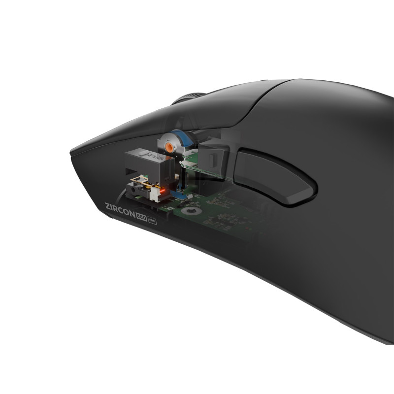 Herná bezdrôtová myš Genesis ZIRCON 880 PRO/Herná/Optická/30 000 DPI/USB+BT/Čierna