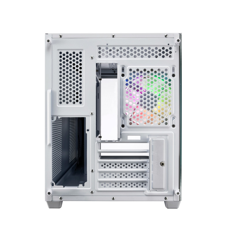 FSP S380-WA/Micro ATX/Transpar./Biela