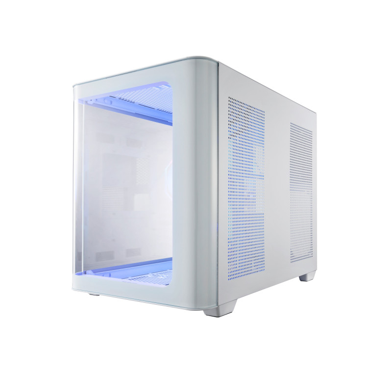 FSP S380-WA/Micro ATX/Transpar./Biela