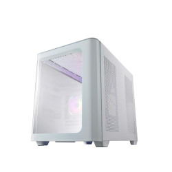 FSP S380-WA/Micro ATX/Transpar./Biela