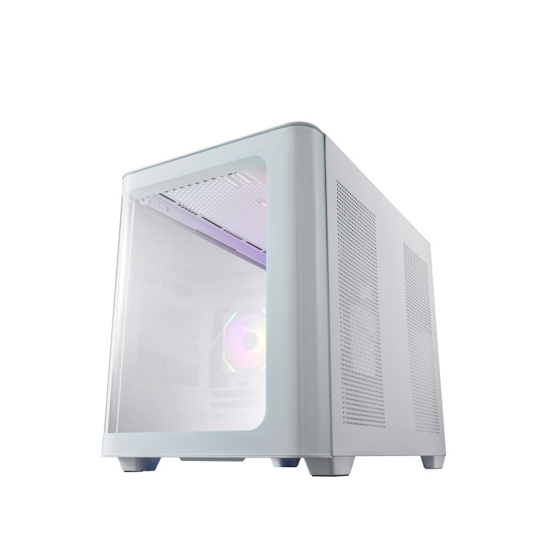 FSP S380-WA/Micro ATX/Transpar./Biela
