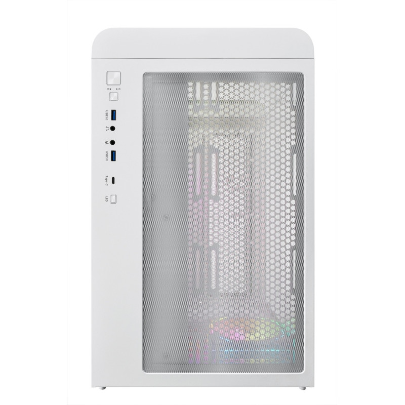 FSP S380-WA/Micro ATX/Transpar./Biela