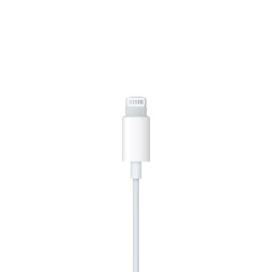 Apple EarPods/Lightning/Drôt/Biela