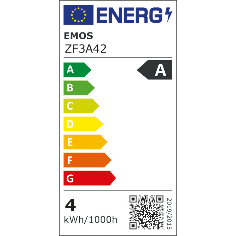 EMOS LED FLM CANDLE 3,8 W (60 W) 806lm E14 WW A CLASS