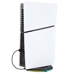 NONAME - iPega P5S025S Vertikálne Stojan s RGB pre PS5 Slim Black