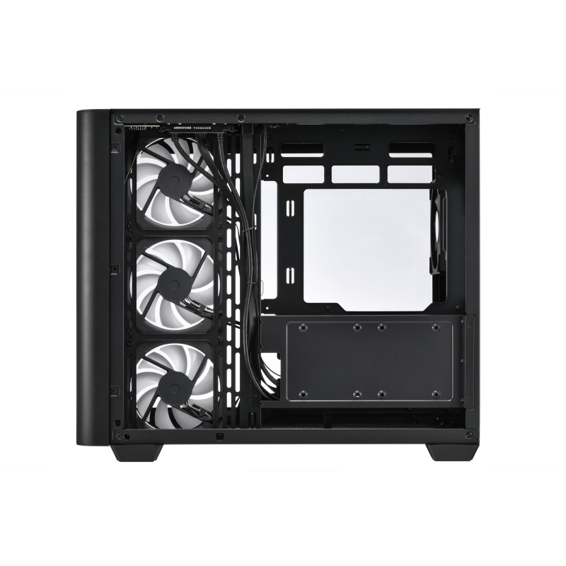 FSP M580-BP/Midi Tower/Transpar./Čierna