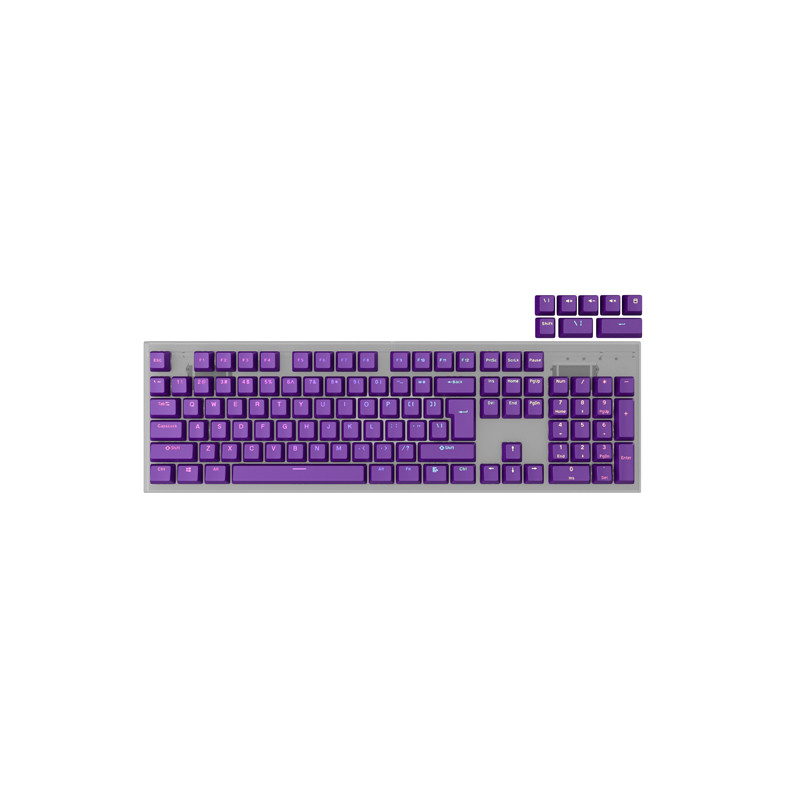 Genesis keycaps LEAD 300, Double Shot, Violet