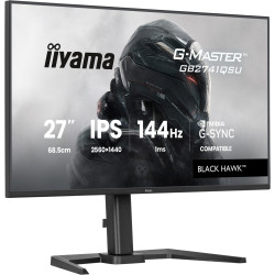 iiyama G-Master/GB2741QSU-B1/27''/IPS/QHD/144Hz/1ms/Čierna/3R