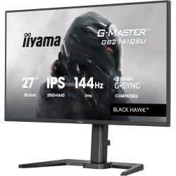iiyama G-Master/GB2741QSU-B1/27''/IPS/QHD/144Hz/1ms/Čierna/3R