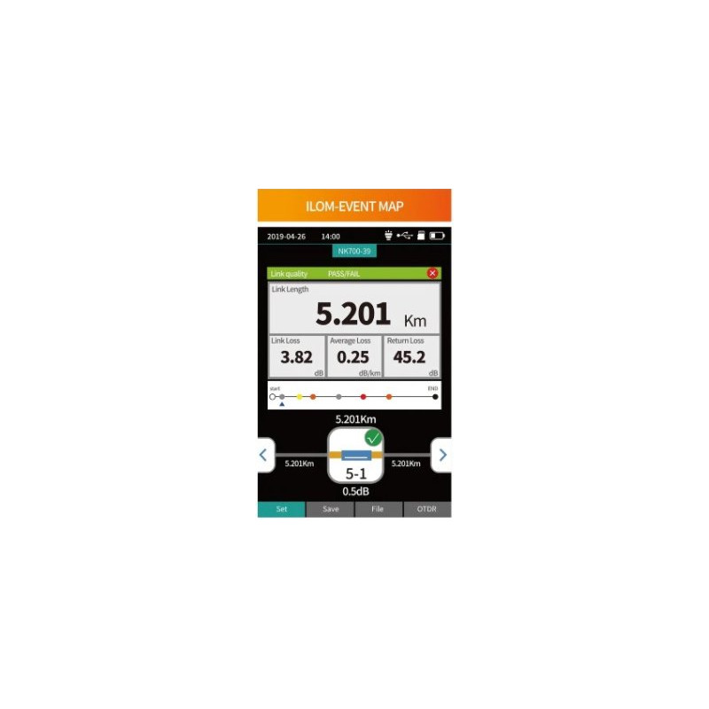 OEM - PRE MINI OTDR Fiber Optic Reflectometer 980REV