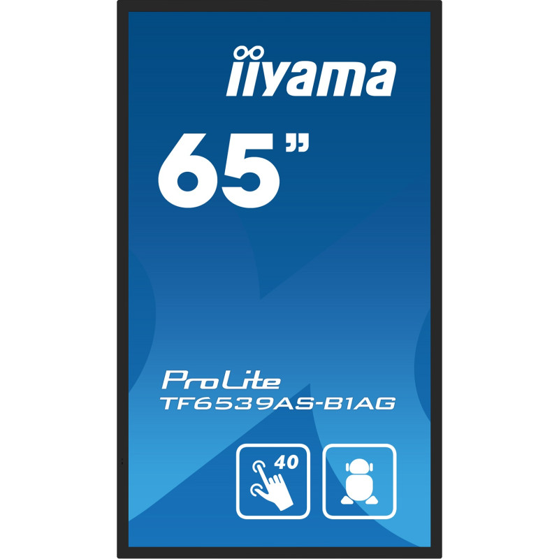 65'' iiyama TF6539AS-B1AG: IPS, 4K, Android