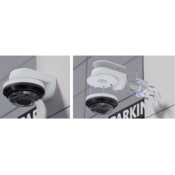 UBIQUITI ENTERPRISE - Ubiquiti UACC-AI-MS-4-AM-W - UniFi AI Multi Sensor 4 Camera Arm Mount, biela