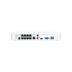 Tenda N6P-8H - PoE kamerový 4K NVR rekordér, 8 kanálov, H.265+, OnViF, zvuk, web. rozhranie, SK app