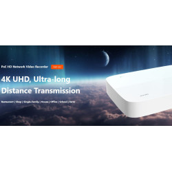 Tenda N6P-8H - PoE kamerový 4K NVR rekordér, 8 kanálov, H.265+, OnViF, zvuk, web. rozhranie, SK app