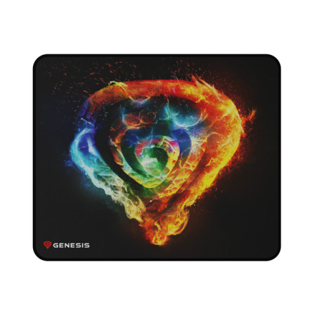 Genesis herná podložka pod myš CARBON 500 M FIRE G2 300x250 mm