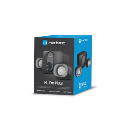 NATEC PUG/2.1/11W/Čierna