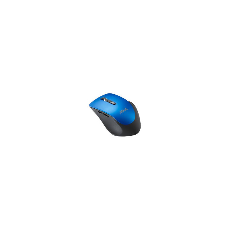 ASUS WT425/Cestovná/Optická/Pre pravákov/1 600 DPI/Bezdrôtová USB/Modrá