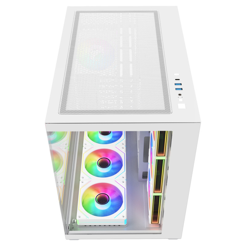 FSP M341-WA/Midi Tower/Transpar./Biela