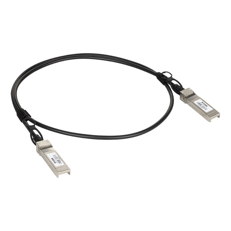 D-Link DEM-CB100S28 QSFP28 stohovací DAC kábel 1m