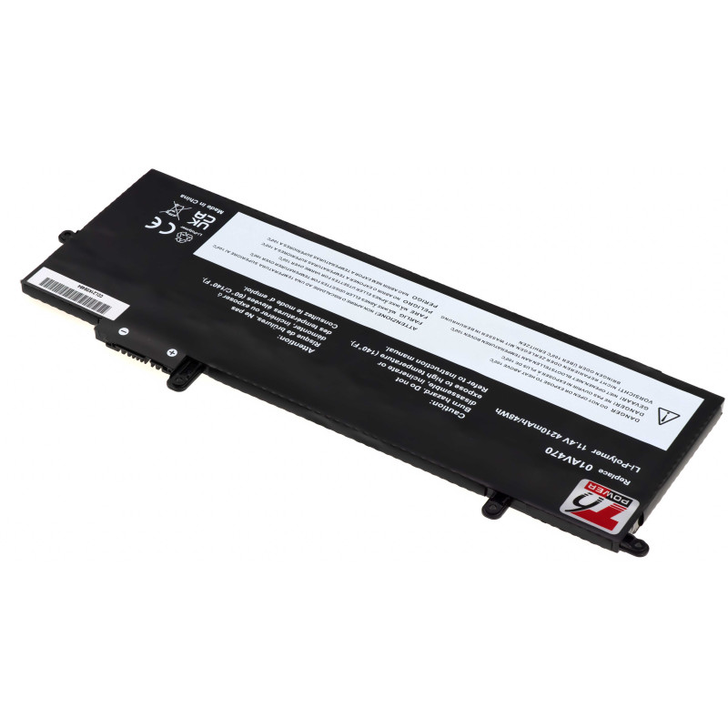 Batérie T6 Power pre Lenovo ThinkPad X280, ThinkPad A285, 4210mAh, 48Wh, 6cell, Li-Pol