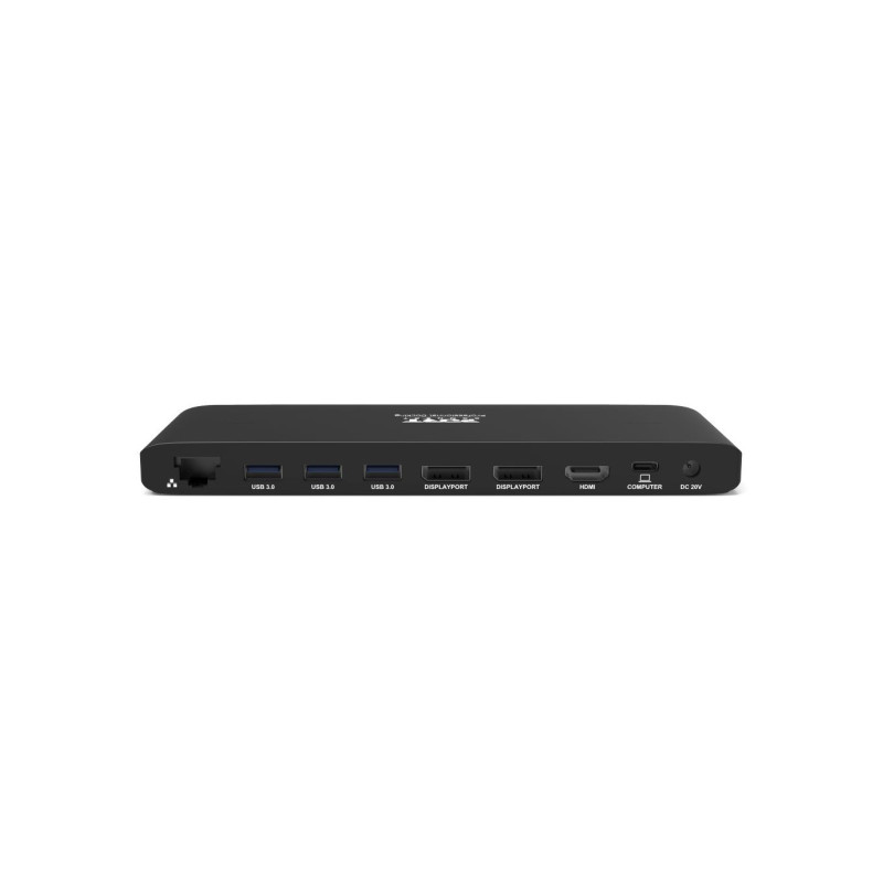 NONAME - PORT CONNECT Dokovacia stanica pre kancelárie, USB-C, 2x4K, čierna