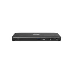 NONAME - PORT CONNECT Dokovacia stanica pre kancelárie, USB-C, 2x4K, čierna