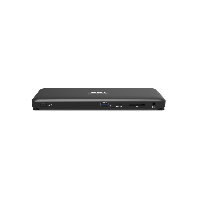 NONAME - PORT CONNECT Dokovacia stanica pre kancelárie, USB-C, 2x4K, čierna