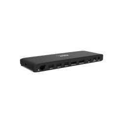 NONAME - PORT CONNECT Dokovacia stanica pre kancelárie, USB-C, 2x4K, čierna