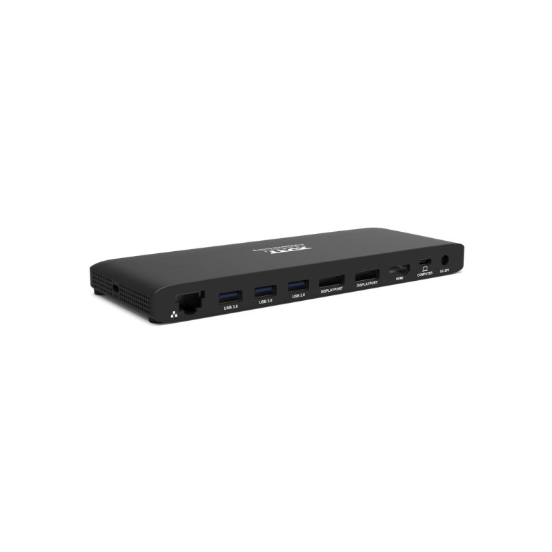 NONAME - PORT CONNECT Dokovacia stanica pre kancelárie, USB-C, 2x4K, čierna