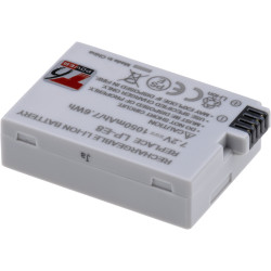 Batéria T6 power Canon LP-E8, 1050mAh, 7,6Wh, sivá
