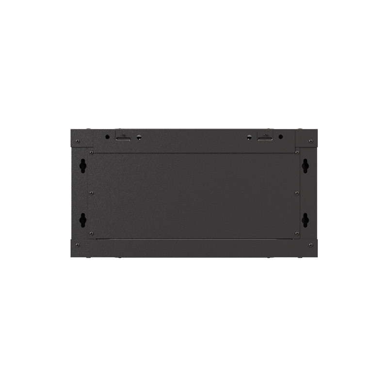 LANBERG RACKOVÁ SKRIŇA 19'' NÁSTENNÁ 4U/540X350 (FLAT PACK) S PRESKLENÝMI DVERMI ČIERNA