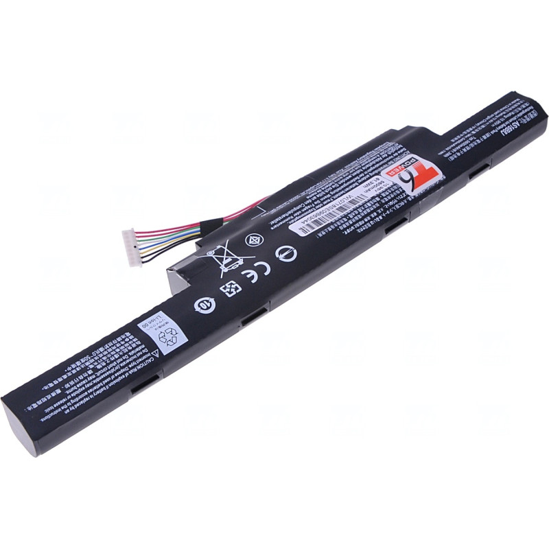 Batérie T6 Power Acer Aspire E5-575, E5-774, F5-573, TravelMate P256-G2, 5200mAh, 56Wh, 6cell