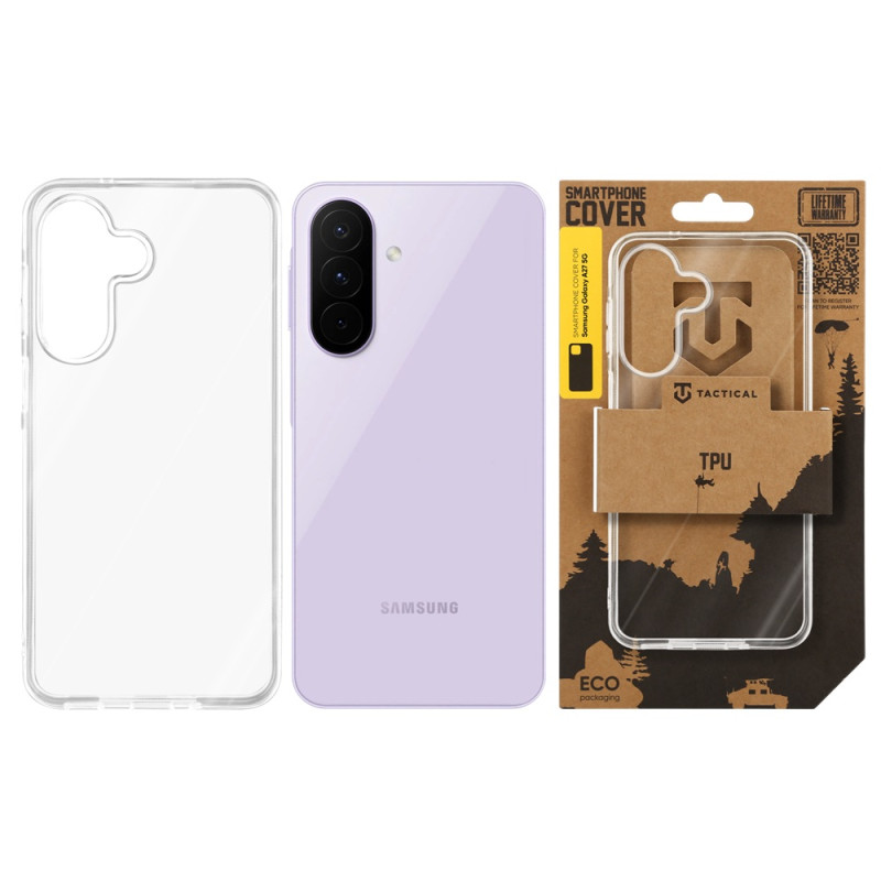 Tactical TPU Kryt pre Samsung Galaxy A27 5G Transparent