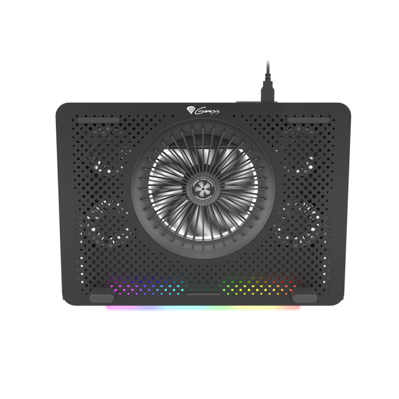 Chladiaca podložka pre NB Genesis Oxid 450 RGB do 15.6'', hliníkové telo