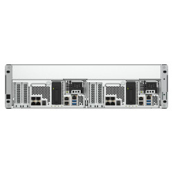 QNAP ES1686dc-R2-2142IT-128G (Duálny radič, 2x Xeon, 2x 64GB RAM, 16x 3,5'' SAS, 6x GbE, 8x 10Gb SFP+)